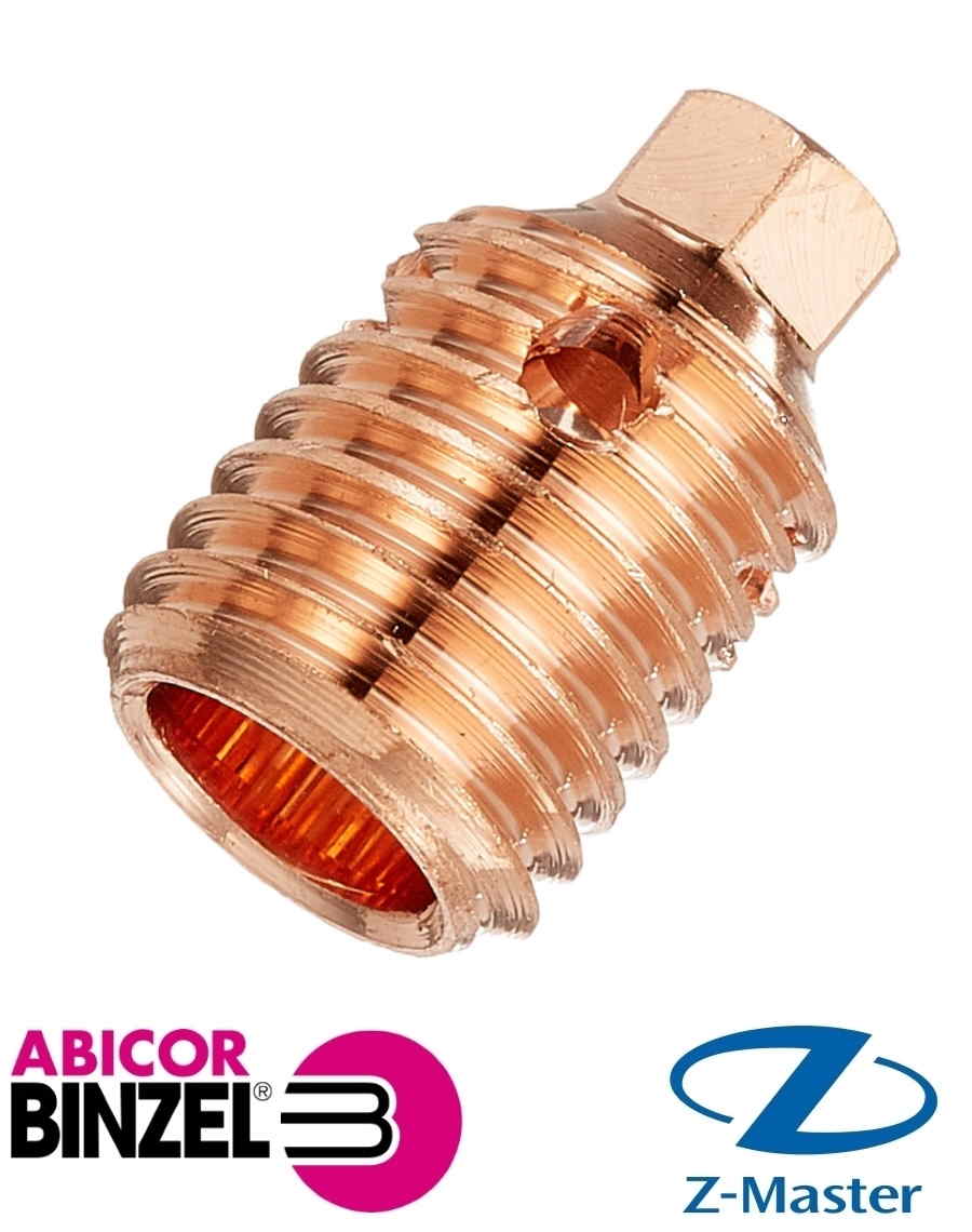 Корпус цанги 2,4 мм сварочных горелок Abicor Binzel (Абикор Бинцель)