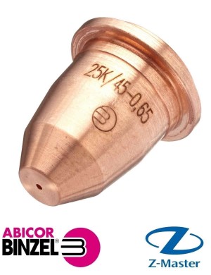 Сопло 0,65 ABICUT 25K/45 Abicor Binzel (Абикор Бинцель)