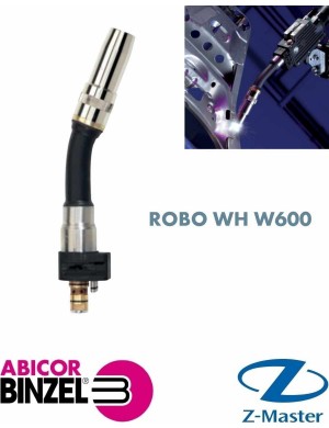 Гусак прямой для сварочной горелки ROBO WH W600, Abicor Binzel
