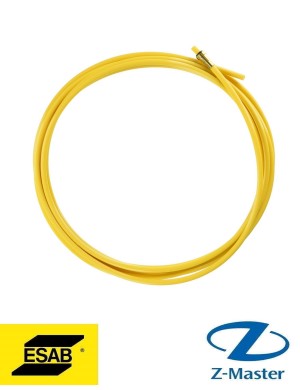 Тефлоновый проволокопровод W1.2-1.6 желтый, 3 метра, 0700025813 Эсаб