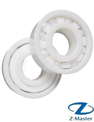 6002-15.875-PT-2PTS подшипник керамический - ZrO2 - PTFE