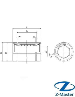 LM13UU-AJ подшипник LM13-G-UU-AJ SM13GUU-AJ