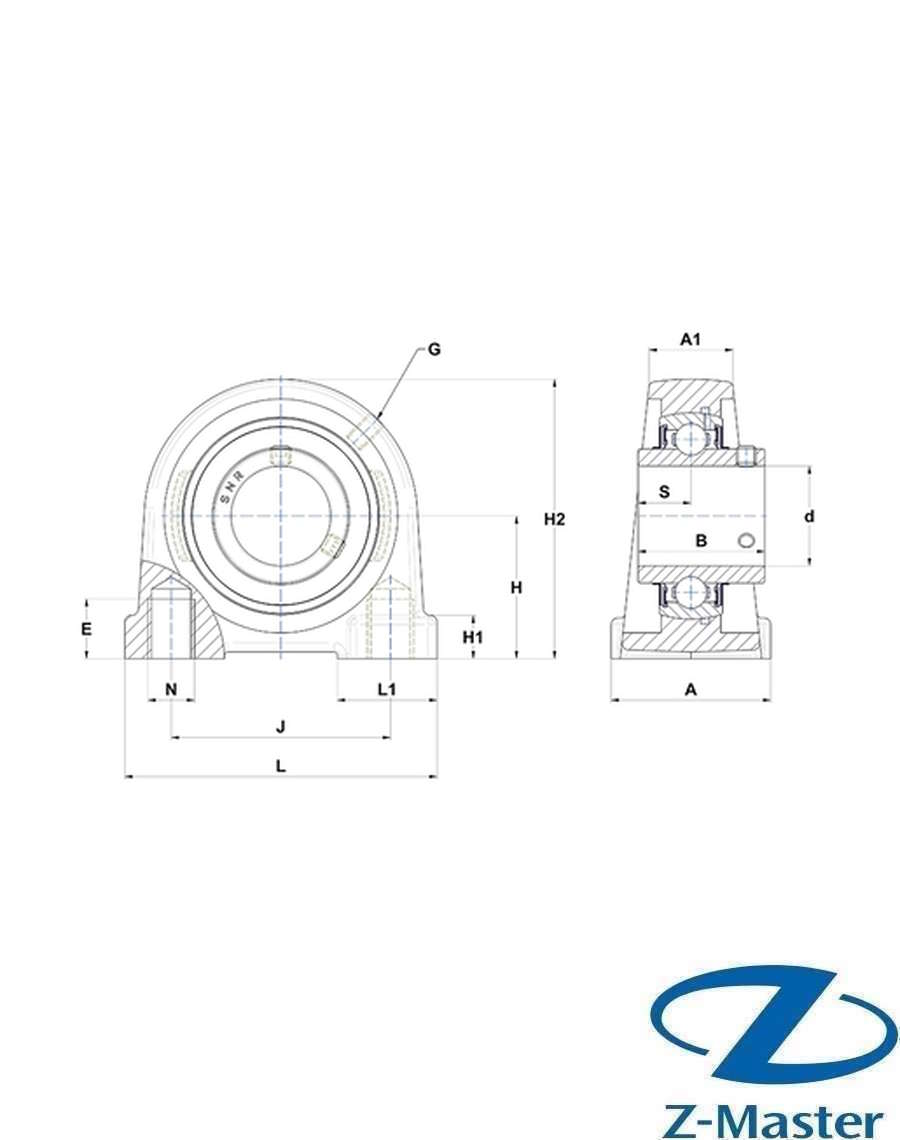 PA207 корпус SNR