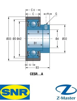 SRCA205 Демфирирующее кольцо SNR SRCA.205