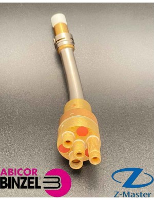 Гусак сварочной робогорелки ABICOR BINZEL ROBO 455 D 45° водоохлаждаемый, арт. 943.0163 / 943.0163.1