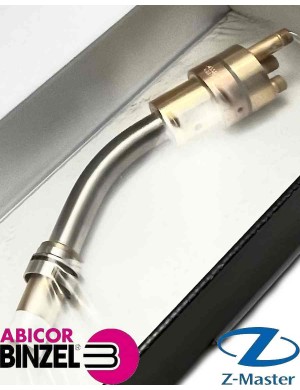 Гусак сварочной робогорелки ABICOR BINZEL ROBO 455 D 45° водоохлаждаемый, арт. 943.0163 / 943.0163.1