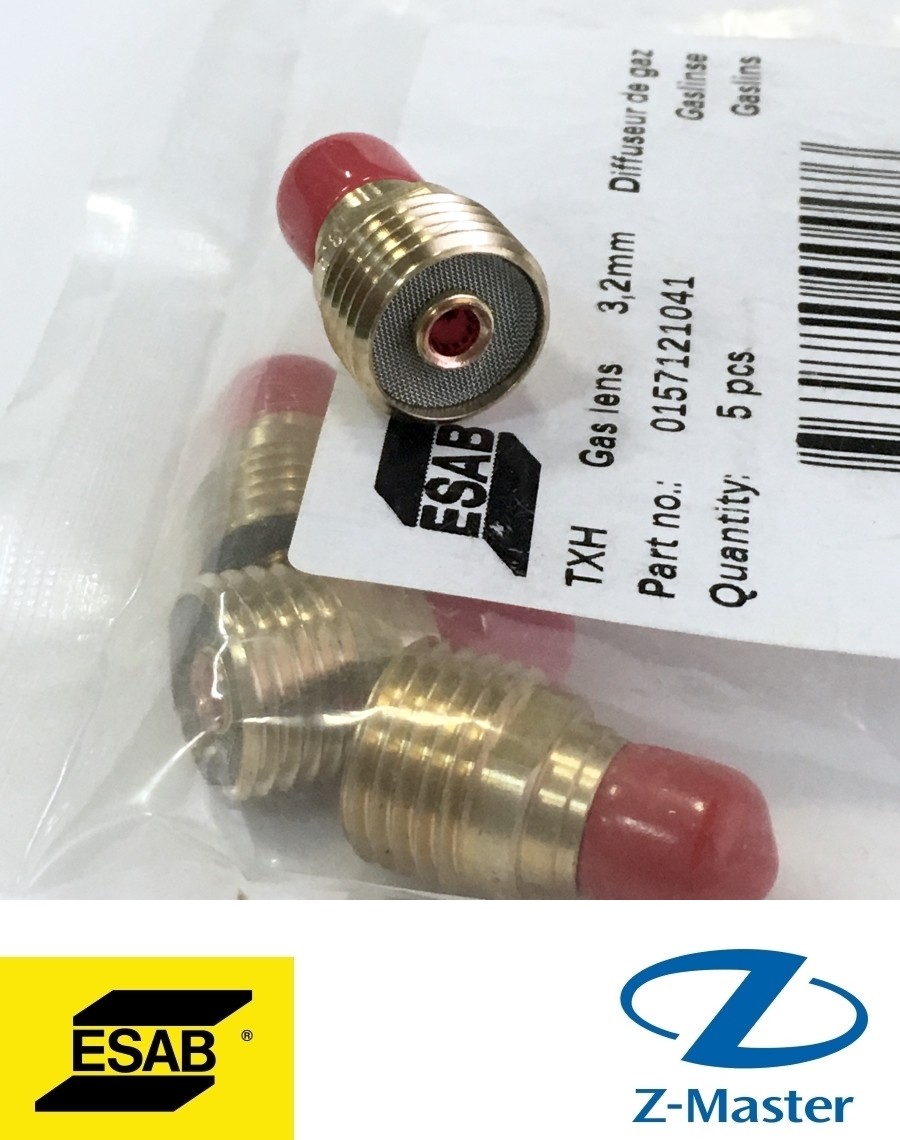 Газовая линза ESAB 0157121041 3,2 мм для TIG-горелок SR-B 9/20/21