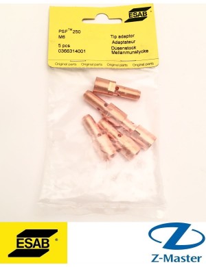 Адаптер наконечника М6 Esab 0366314001 для горелок PSF250/321W