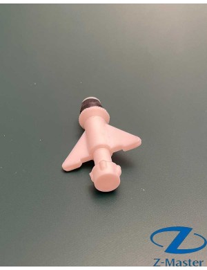 Заглушка для поддува аргона PSP 0,5″ (13 мм) Ø12–16 мм × 10 мм — полая, 3402-0012-10