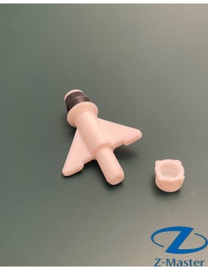 Заглушка для поддува аргона PSP 0,5″ (13 мм) Ø12–16 мм × 10 мм — полая, 3402-0012-10