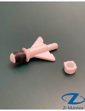 Заглушка для поддува аргона PSP 0,5″ (13 мм) Ø12–16 мм × 10 мм — полая, 3402-0012-10