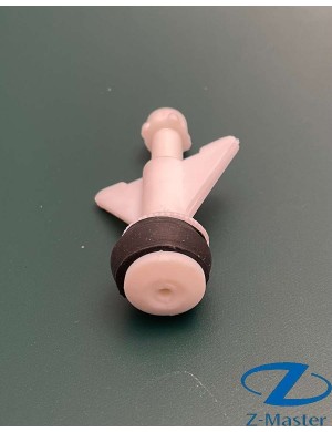 Заглушка для поддува PSP 0,75″ (19 мм) Ø18–24 мм × 10 мм — полая, для TIG/орбитальной сварки труб