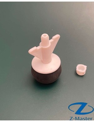 Заглушка для поддува PSP 1,25″ (32 мм) Ø31–42 мм × 10 мм — полая, для TIG и орбитальной сварки труб