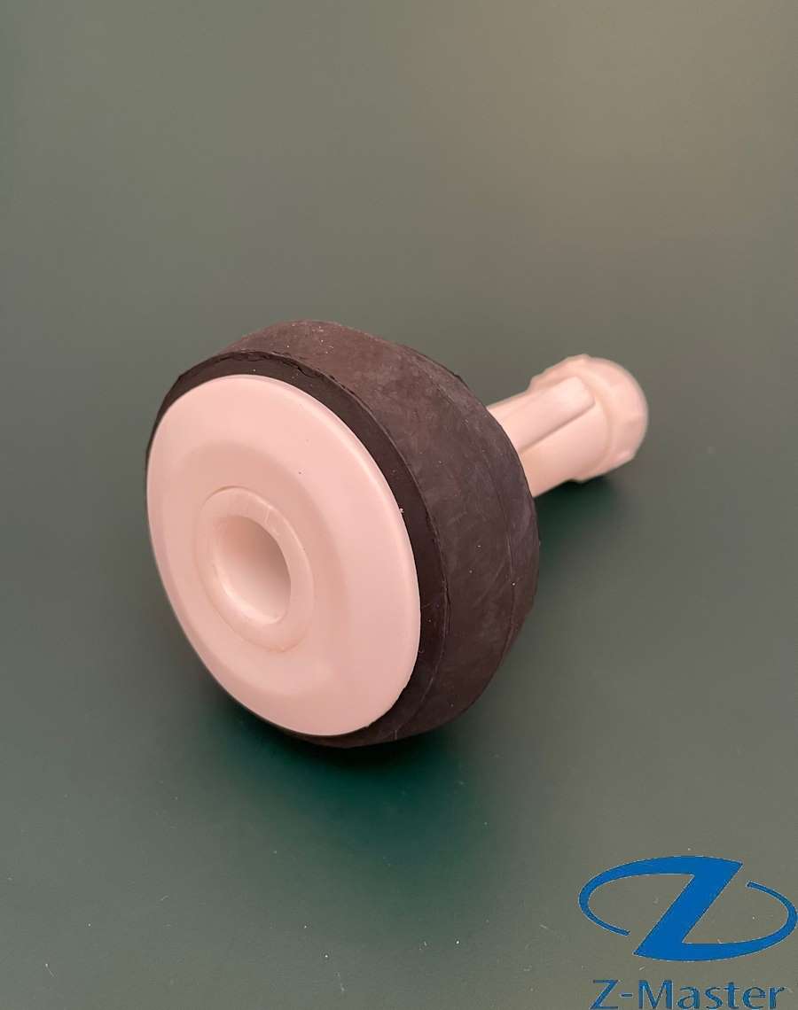 Заглушка для поддува PSP 2,5″ (63 мм) Ø60–77 мм × 0,5″ — полая, для TIG/орбитальной сварки труб