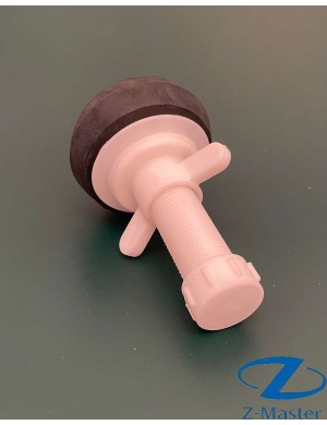 Заглушка для поддува PSP 2,5″ (63 мм) Ø60–77 мм × 0,5″ — полая, для TIG/орбитальной сварки труб