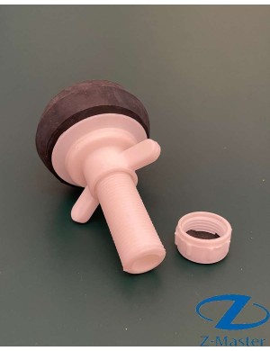 Заглушка для поддува PSP 2,5″ (63 мм) Ø60–77 мм × 0,5″ — полая, для TIG/орбитальной сварки труб