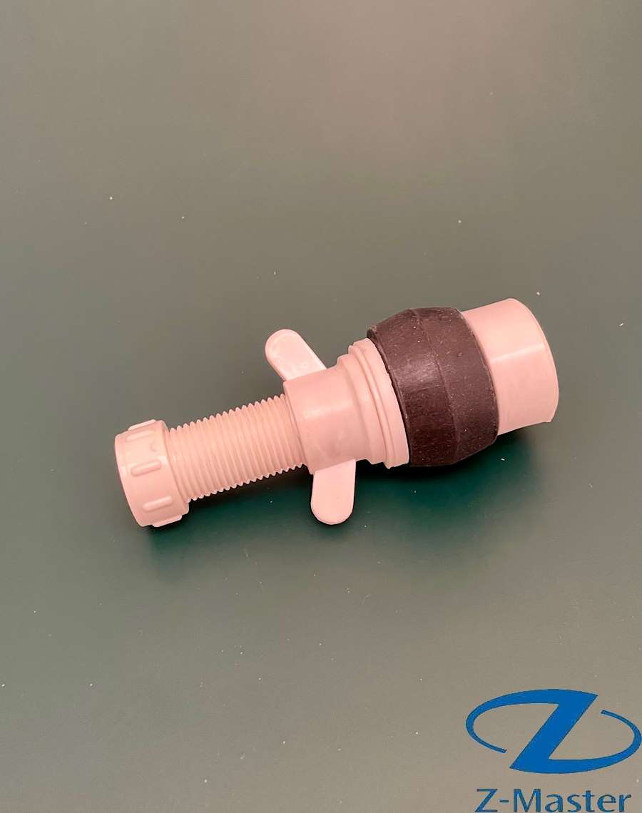 Заглушка для поддува PSP 1,5″ (38 мм) Ø37–54 мм × 0,5″ — полая, для TIG/орбитальной сварки труб